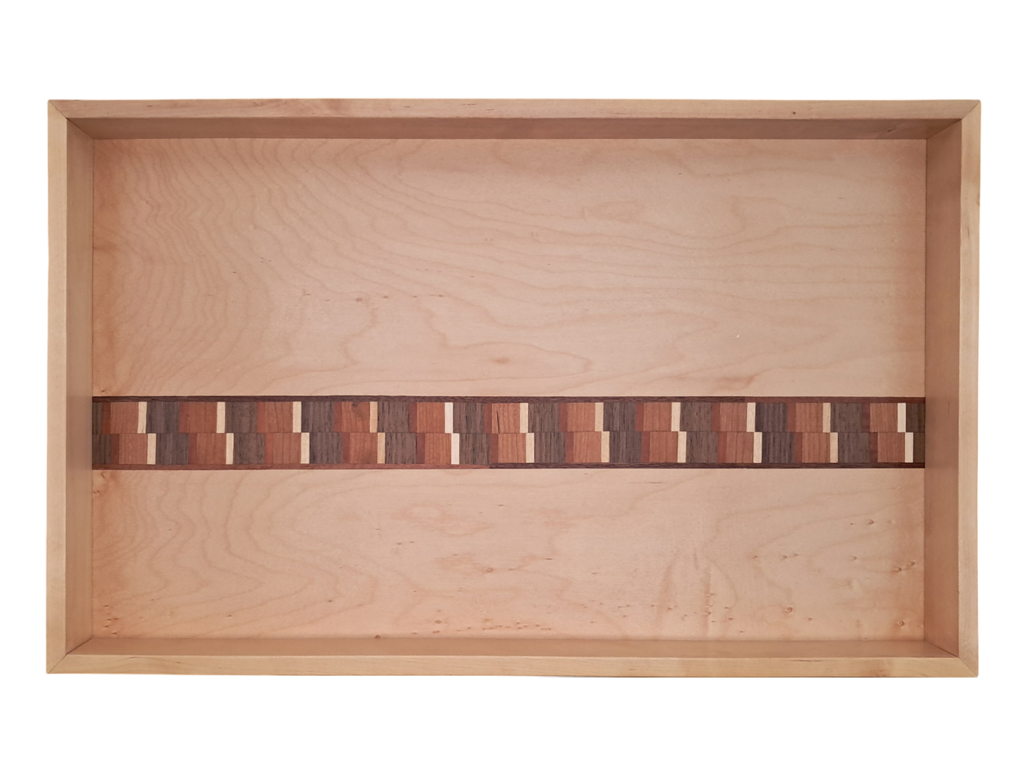 Tablett mit Intarsie B08