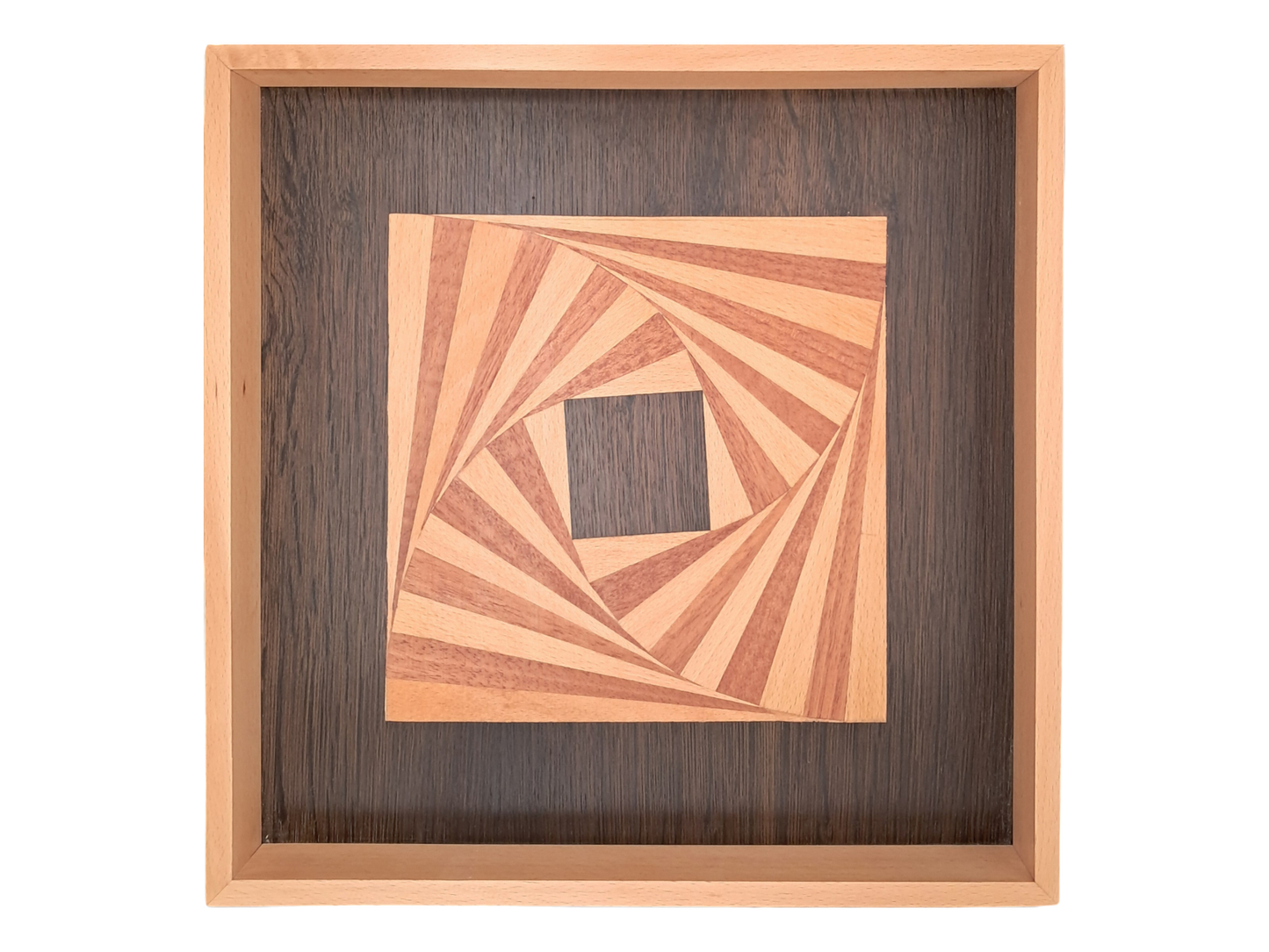 Tablett mit Intarsie C17