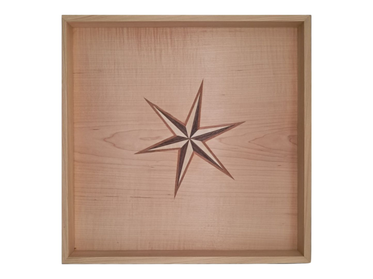 Tablett mit Intarsie C23