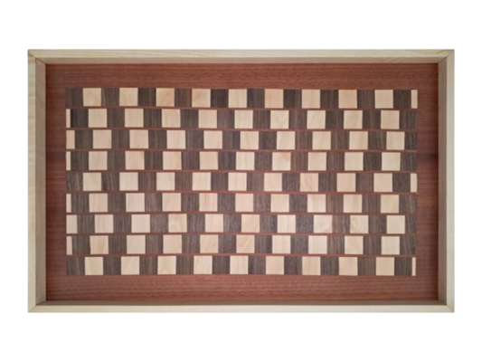 Tablett mit Intarsie C05