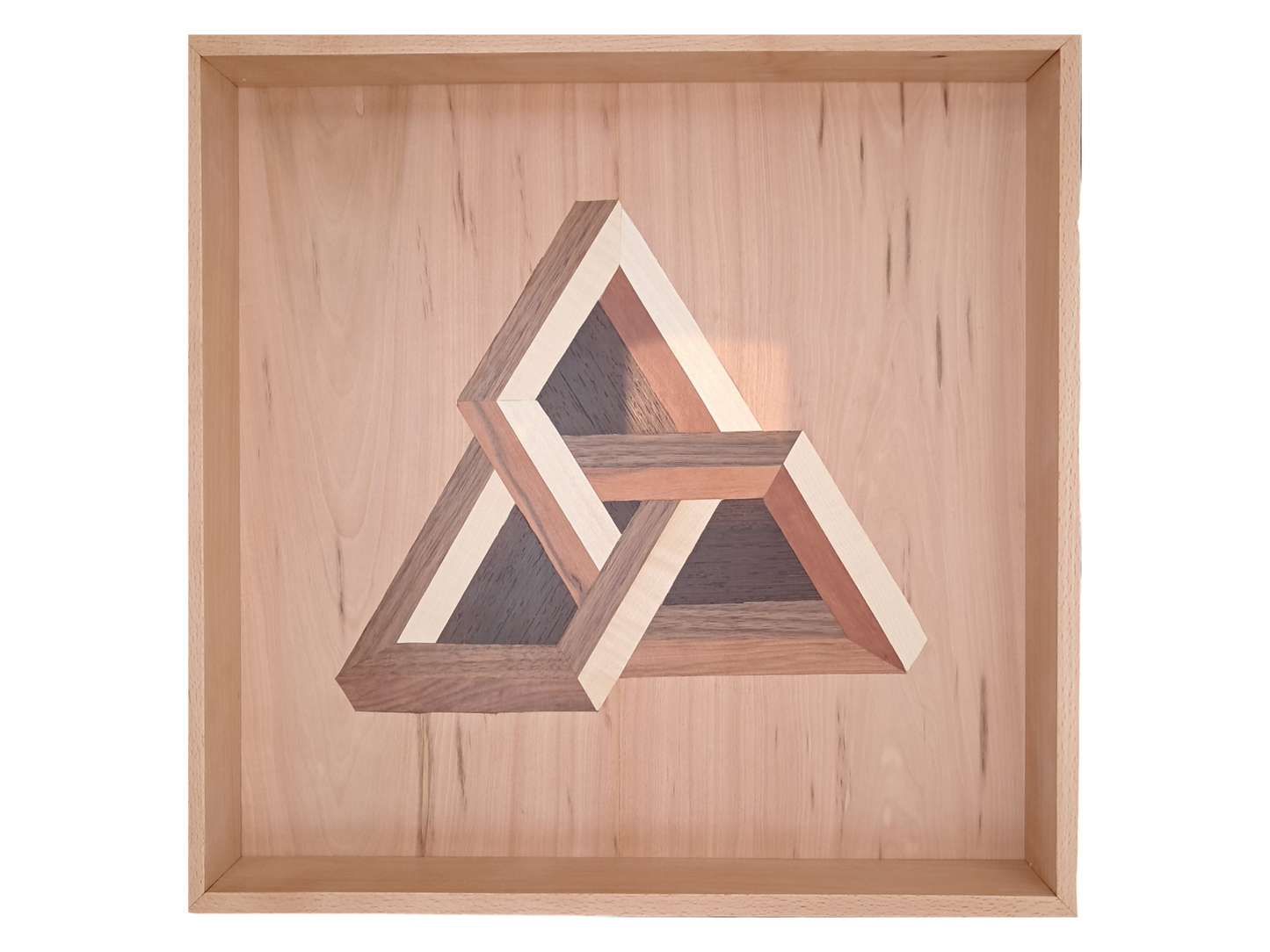 Tablett mit Intarsie C13