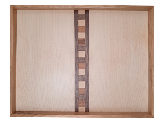 Tablett mit Intarsie B05