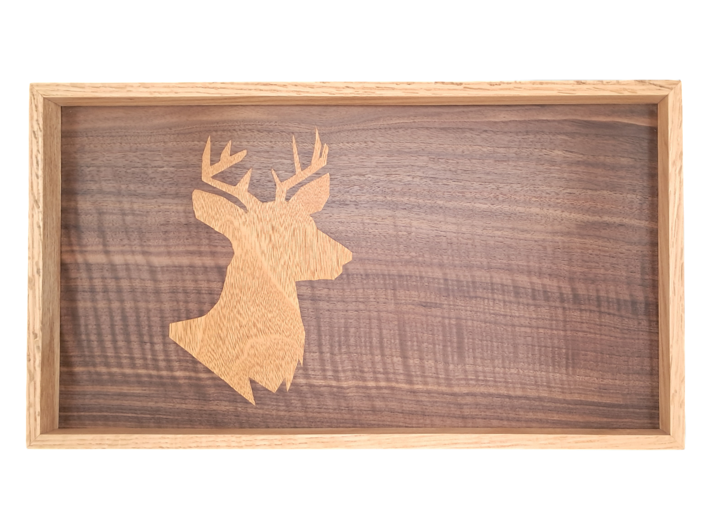 Tablett mit Intarsie C16