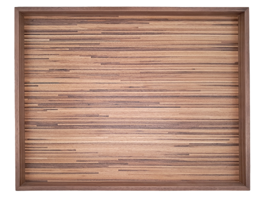 Tablett mit Intarsie C04