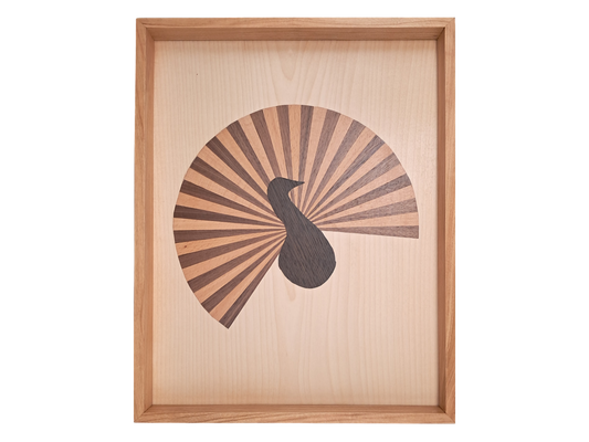 Tablett mit Intarsie C29