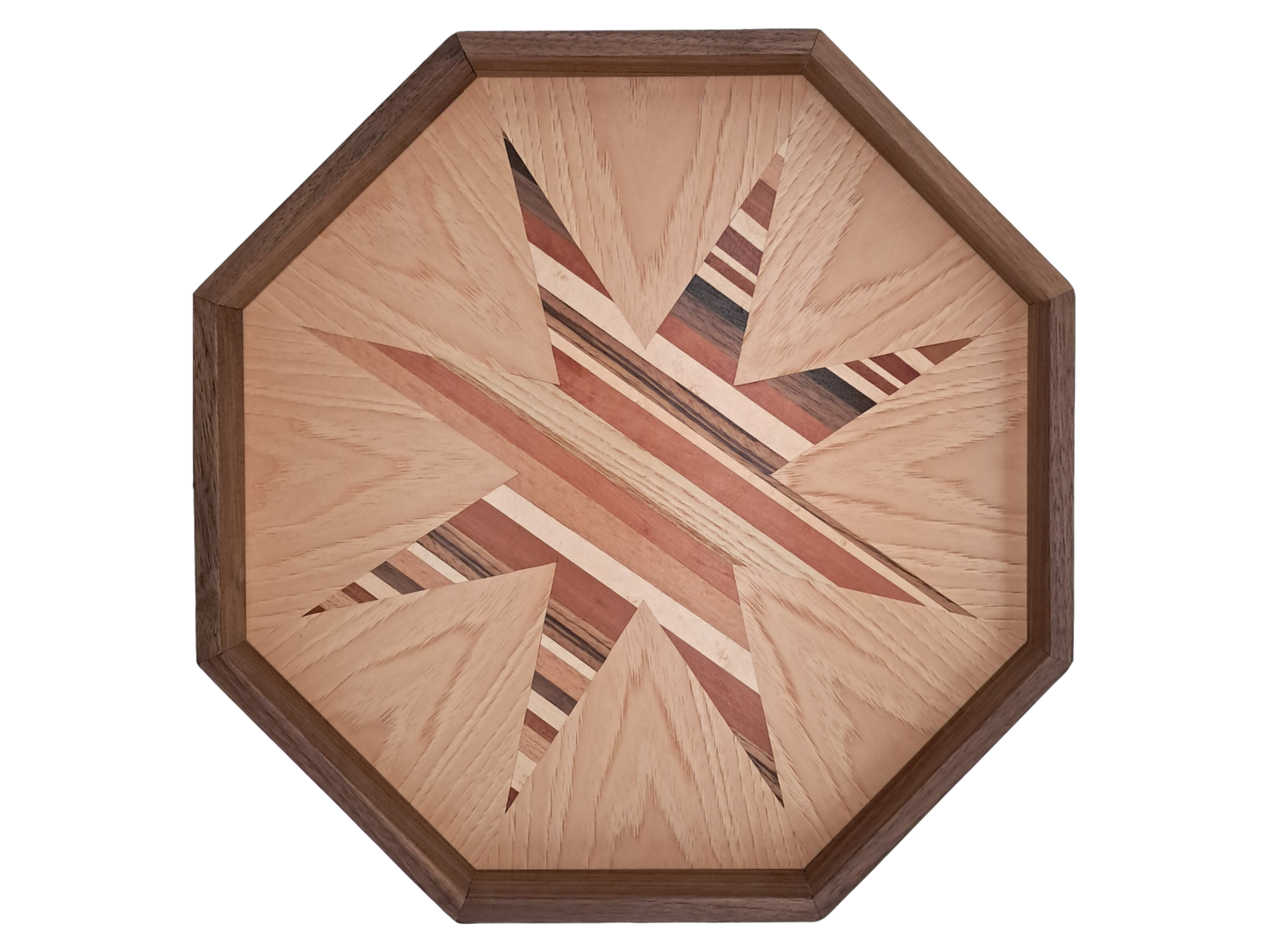 Sonderform-Tablett mit Intarsie SF1