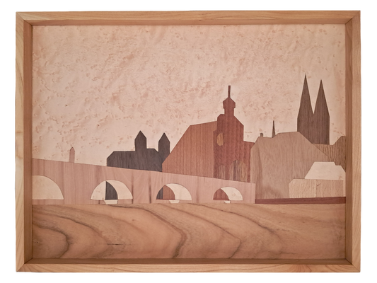 Premium-Tablett P04 "Steinerne Brücke"