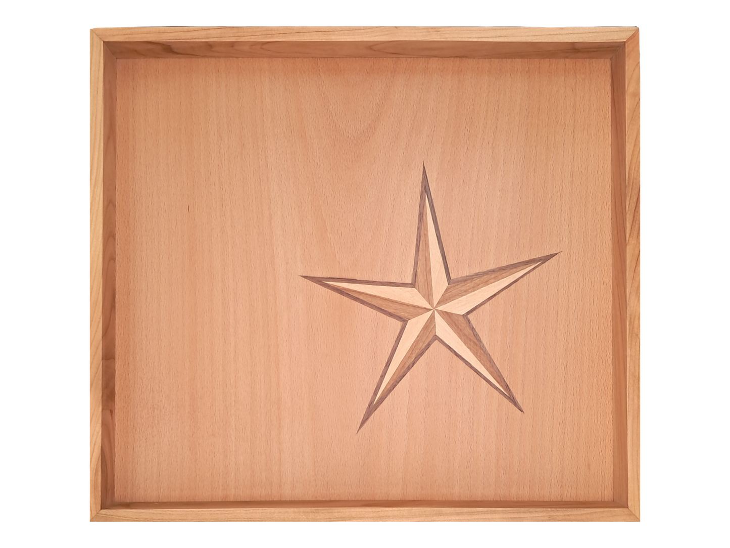 Tablett mit Intarsie C20