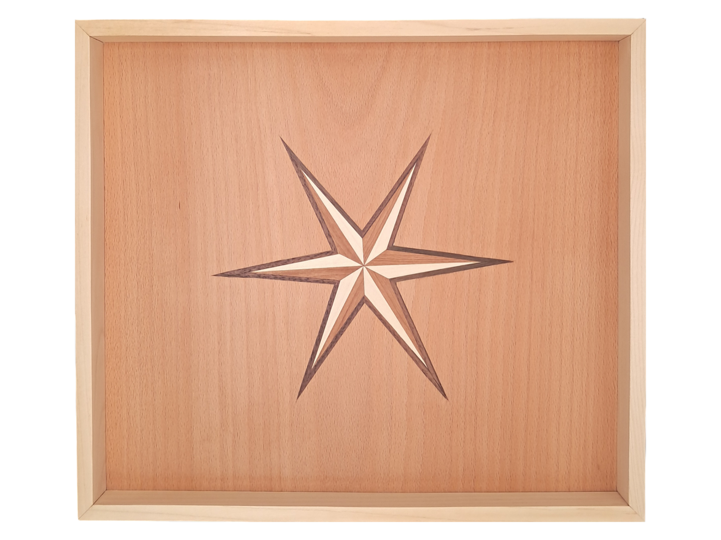 Tablett mit Intarsie B01